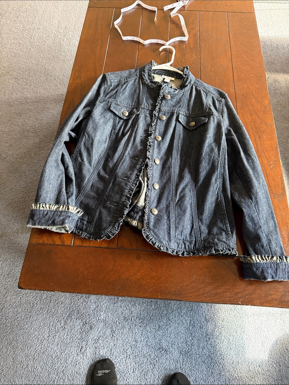 Charter Club Women's Denim Jacket Size Medium